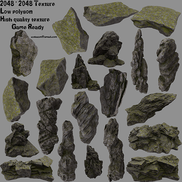 forest rock 1 - 3Docean 20657872