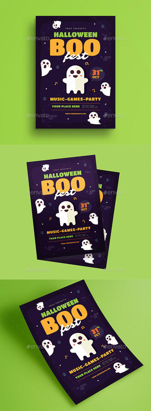 Halloween Boo Fest Flyer