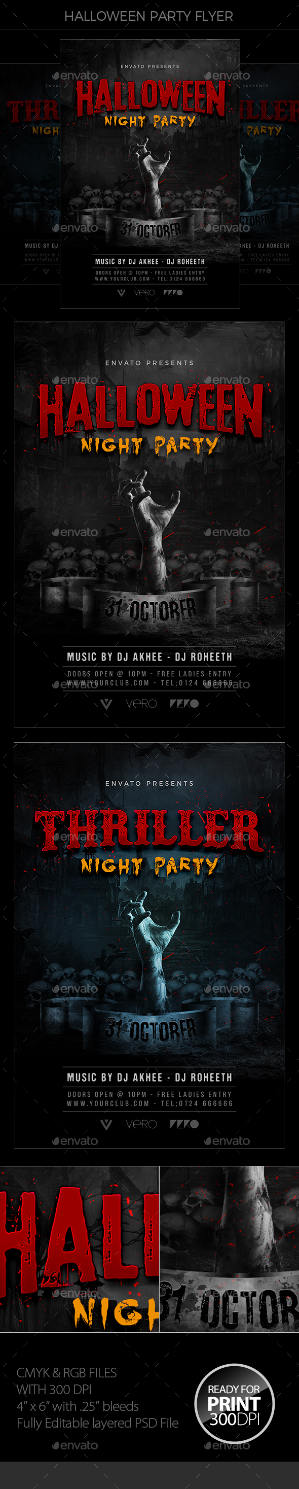 Halloween Party - Events Flyers