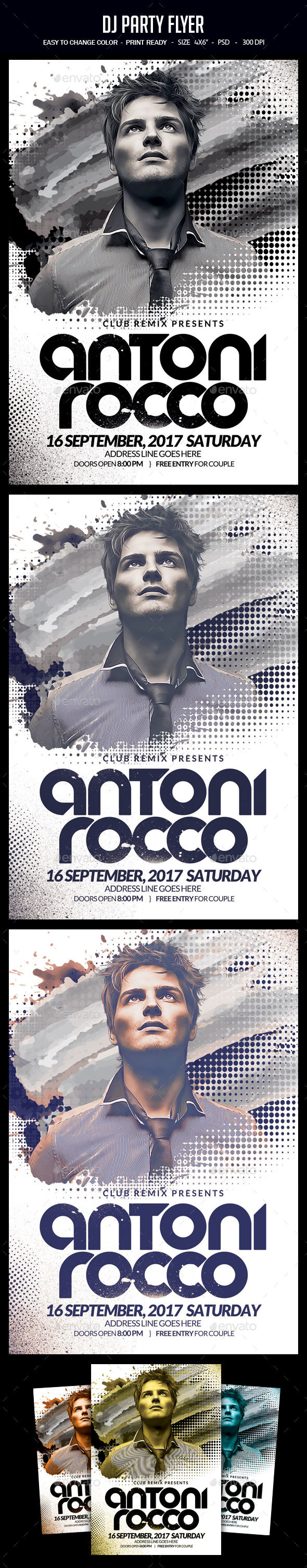 DJ Party Flyer - Clubs & Parties Events