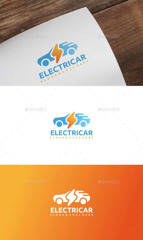 Electric Car Logo