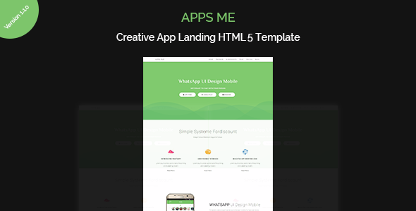 apps me  App Landing Page