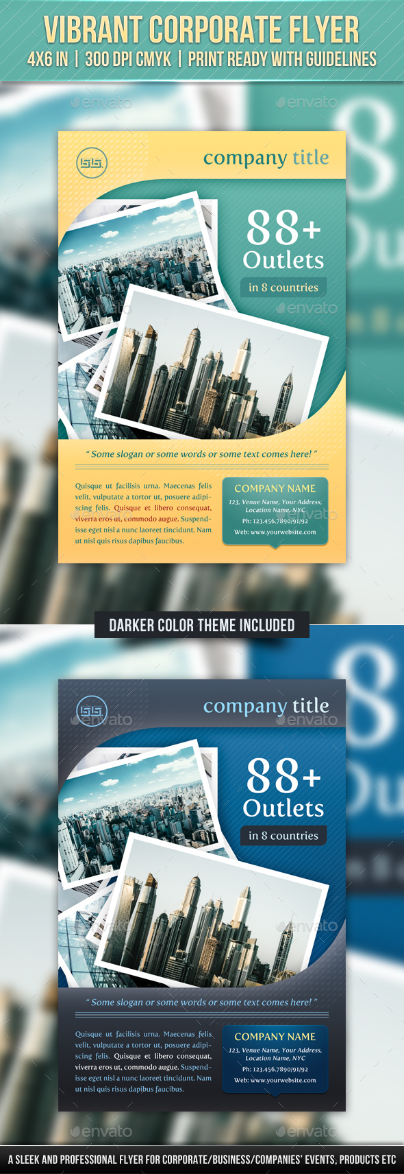 Vibrant Corporate Flyer - Corporate Flyers