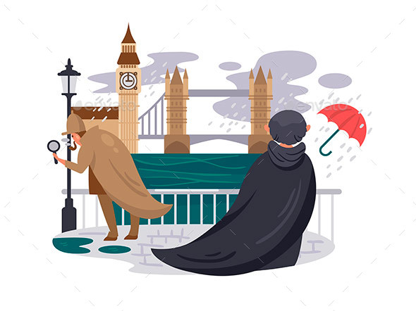 London River Embankment - Miscellaneous Vectors