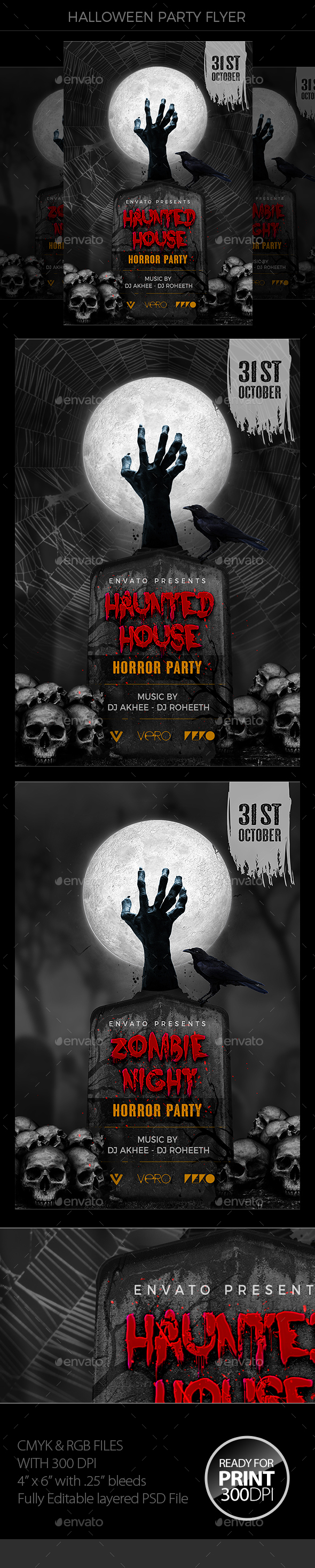 Halloween Party - Events Flyers