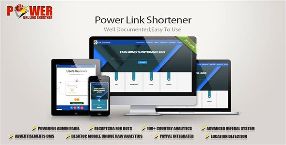 CodeCanyon Power Link Shortener 20627626 CodeCanyon Power Link Shortener 20627626