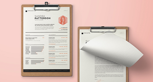 CV or Resume and Cover Letter templates