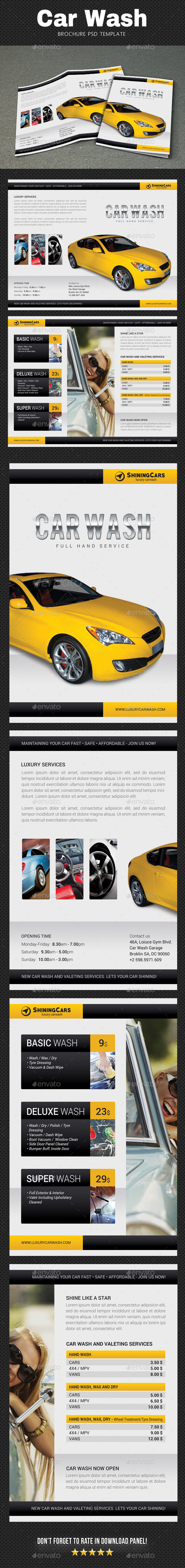 Car Wash Brochure 2 - Catalogs Brochures