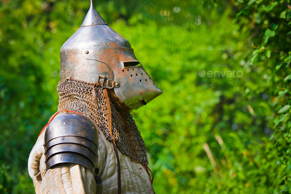 knight in  armor - Stock Photo - Images