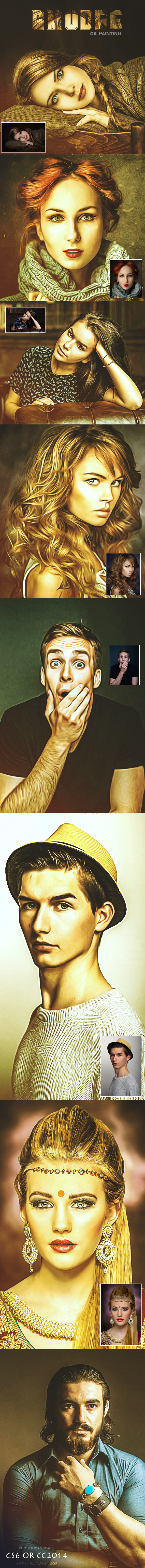 Smudge Painting - Photo Effects Actions