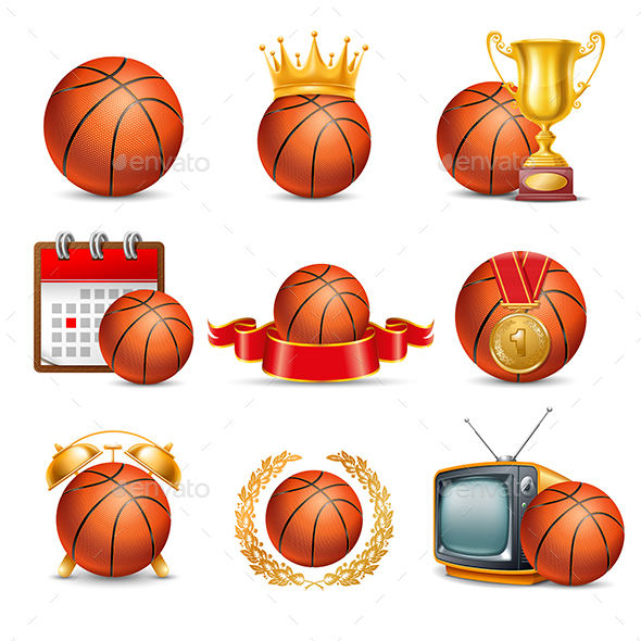 Basketball Set - Sports/Activity Conceptual