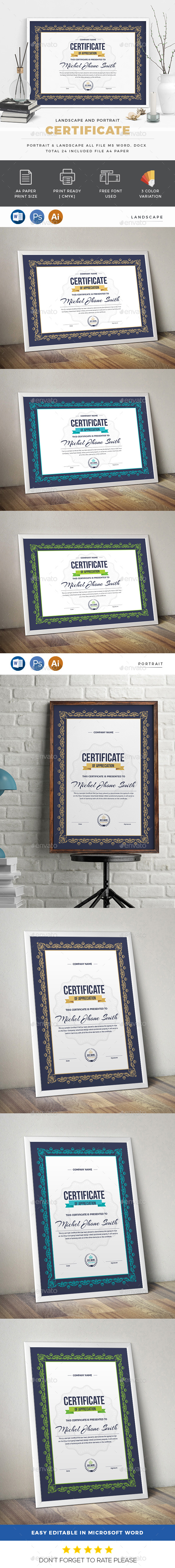Certificate - Certificates Stationery