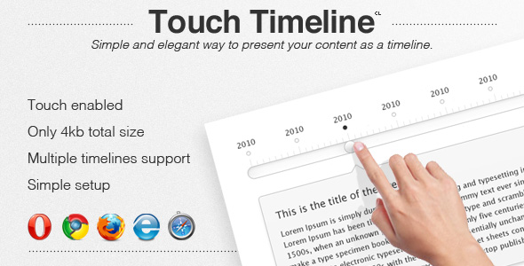 Touch Timeline - CodeCanyon 1927104
