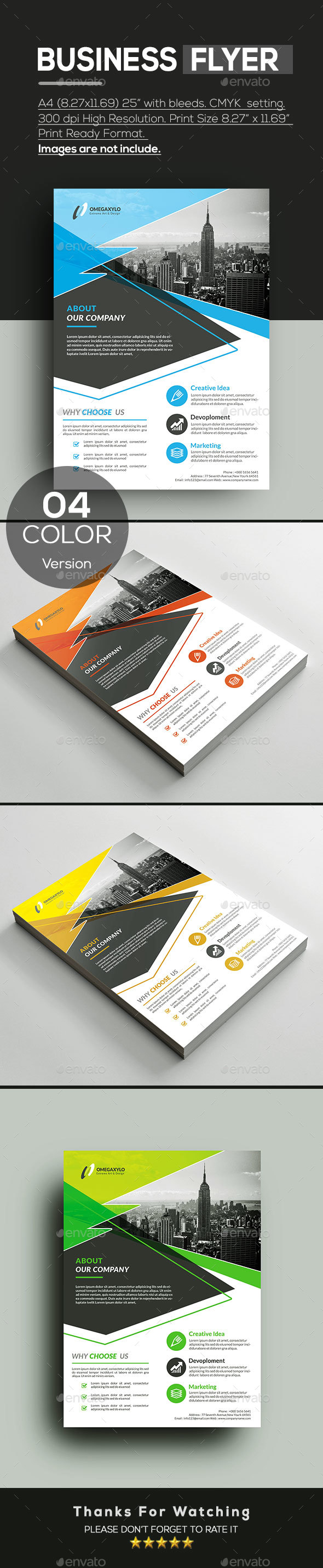 GraphicRiver Business Flyer 20671930 GraphicRiver Business Flyer 20671930