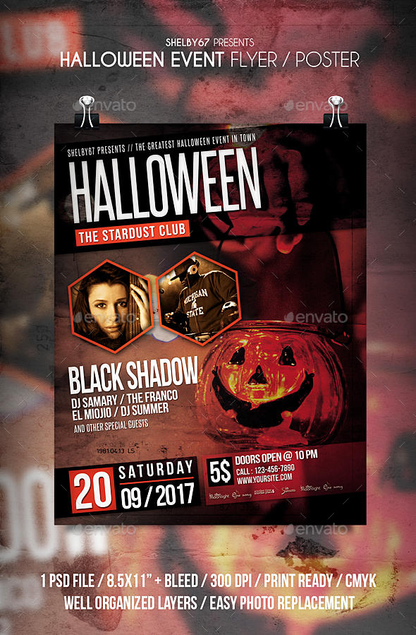 Halloween Event Flyer / Poster