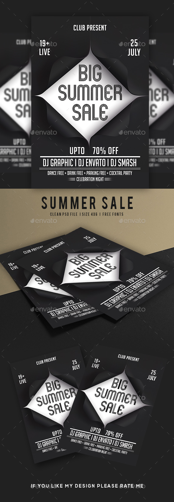 GraphicRiver Summer Sale Flyer 20673957