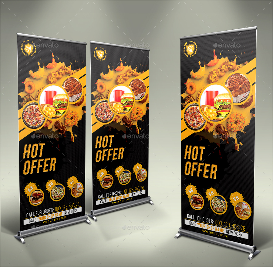 35+ Latest Roll Up Banner Food Let Your Soul Glitter