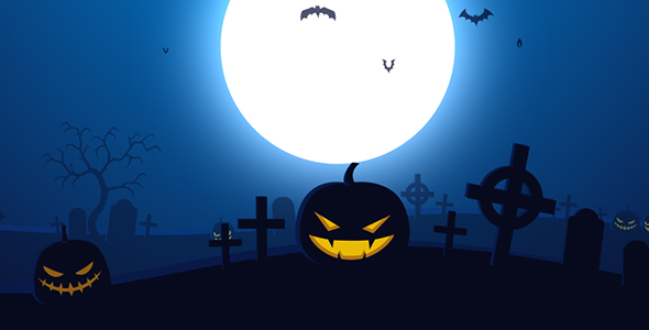 Halloween Theme Background 02, Motion Graphics | VideoHive