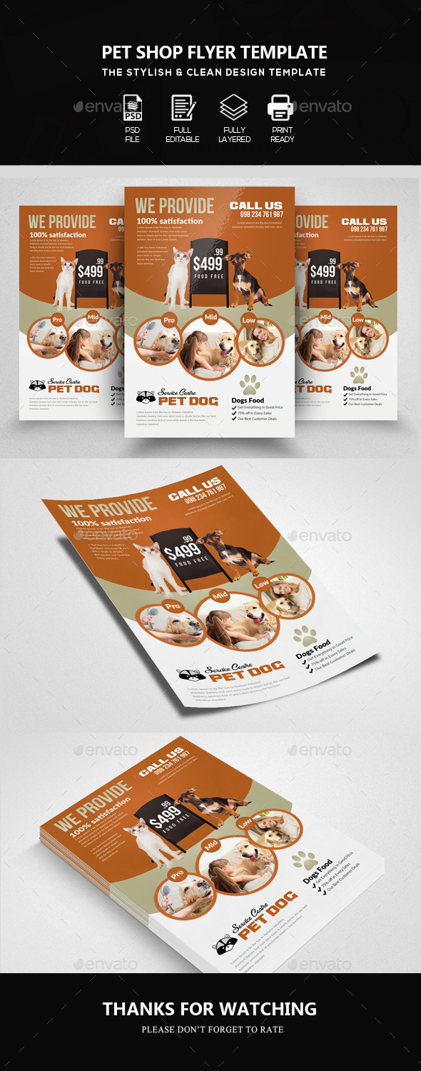 Pet Home Flyer - Corporate Flyers