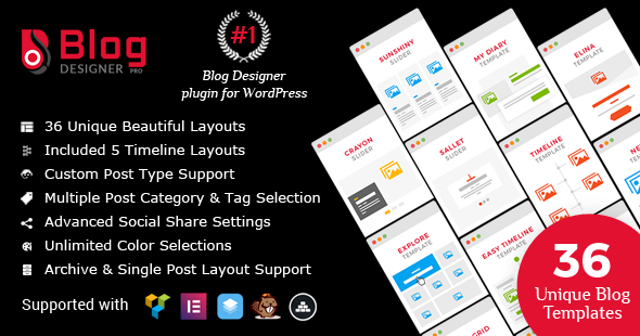 Blog Designer PRO for WordPress