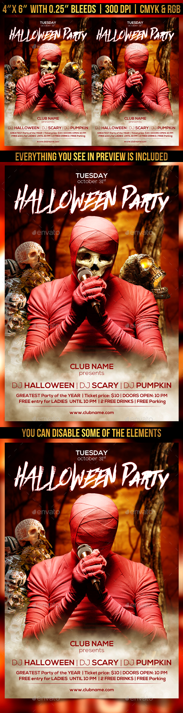 Halloween Party Flyer