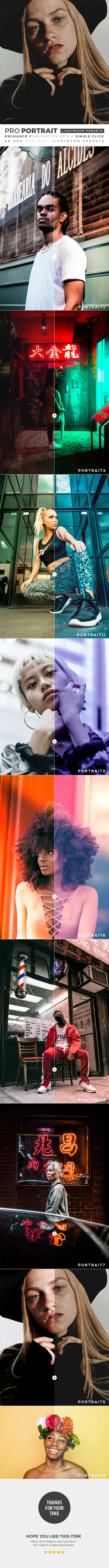 50 Pro Portrait Lightroom Presets - Portrait Lightroom Presets