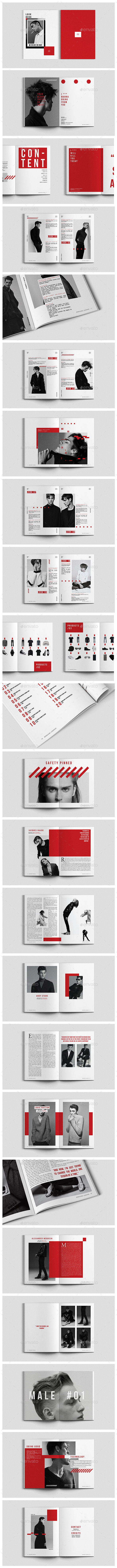 Fashion Magazine / Lookbook - Magazines Print Templates