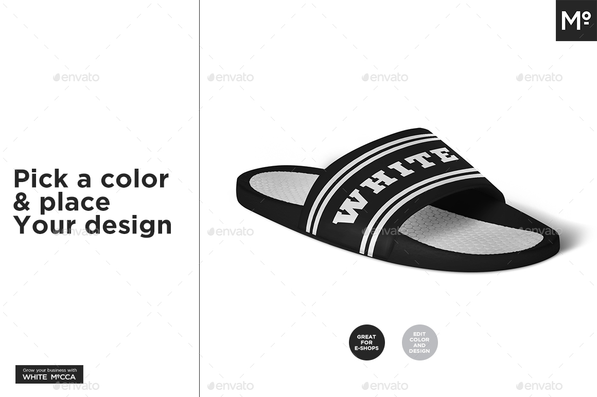 Download Slide Sandals Mock Up By Mocca2go Graphicriver