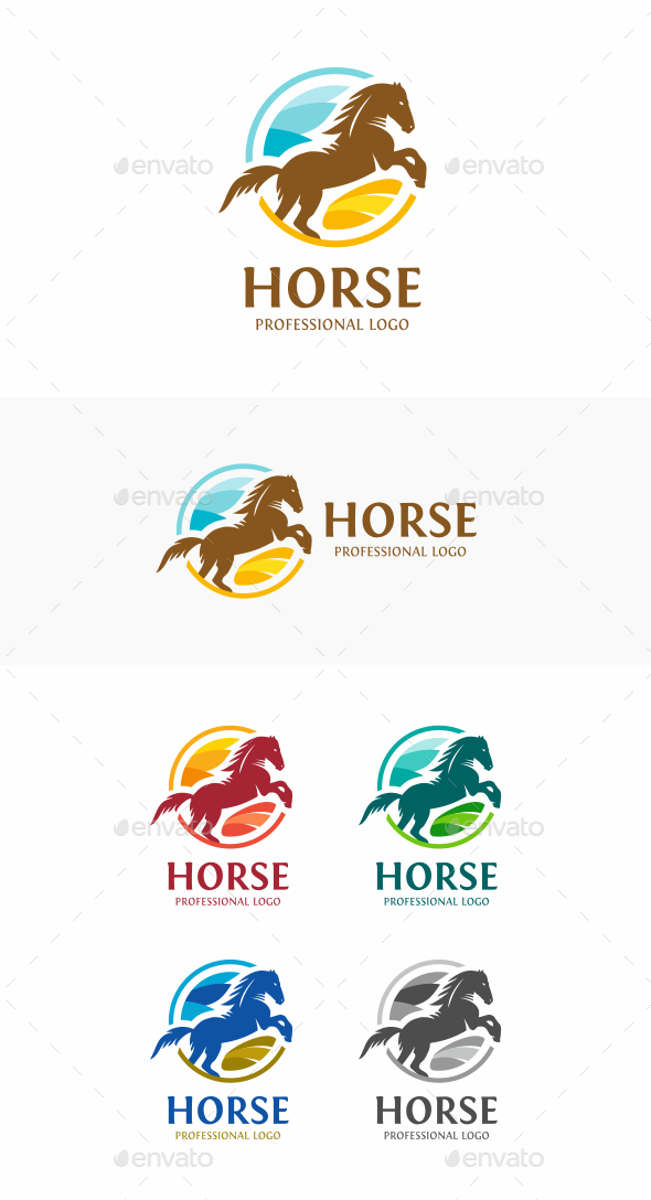 Horse - Animals Logo Templates