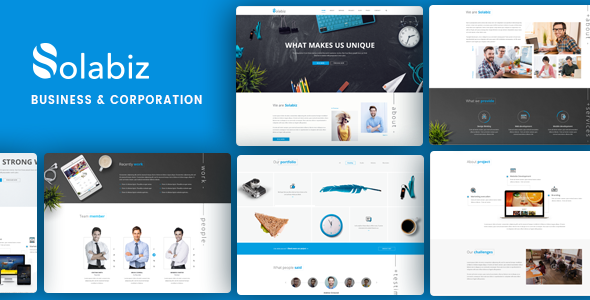 Studio, Agency, Firm | Solabiz - Business Corporate