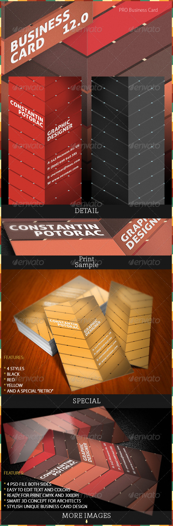 Pro Business Card 12.0