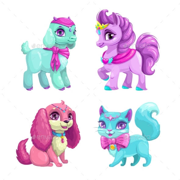 Pets Icons Set