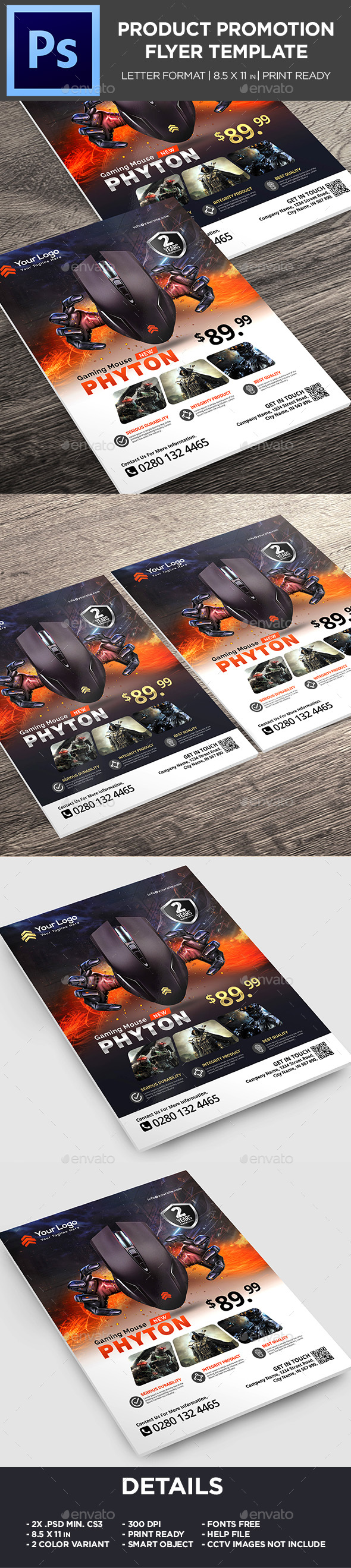 Product Flyer - Corporate Promotion Flyer - Corporate Flyers