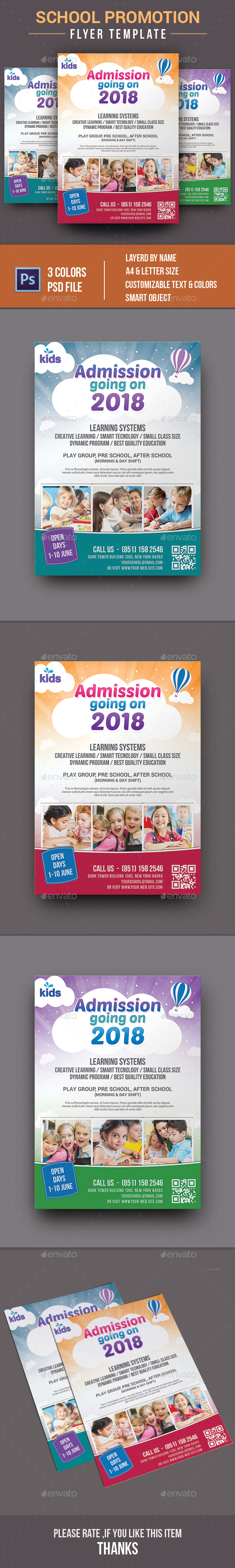 GraphicRiver School Flyer 20681947 GraphicRiver School Flyer 20681947