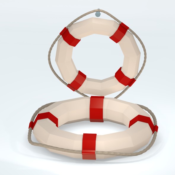3DOcean Low Poly Lifebuoy 20682076 3DOcean Low Poly Lifebuoy 20682076