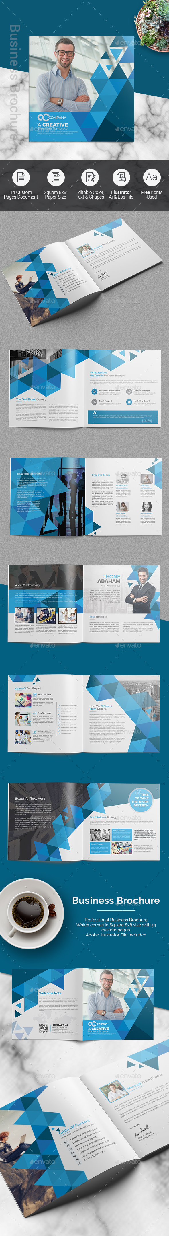 Square Business Brochure - Corporate Brochures