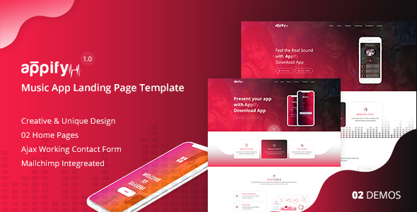 Appify - Responsive - ThemeForest 20573922