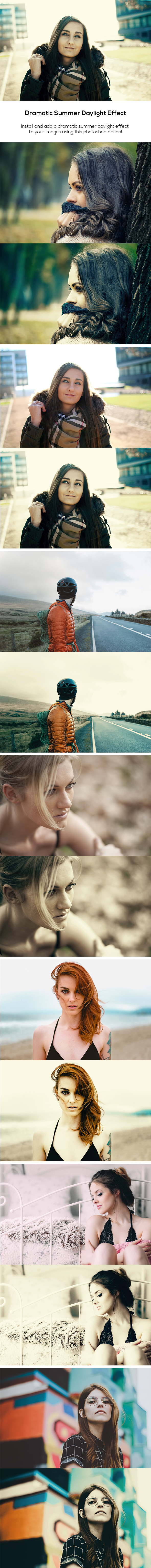 Dramatic Cinematic Colorful Effect - Photo Effects Actions