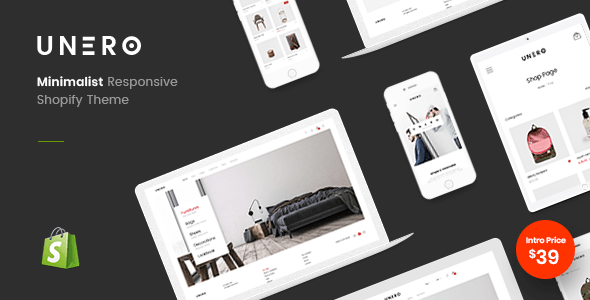 ThemeForest Unero Minimal Shopify Sections Theme 20554880 ThemeForest Unero Minimal Shopify Sections Theme 20554880