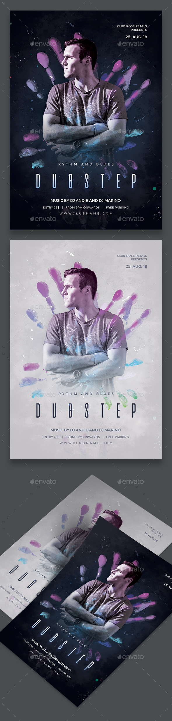 Dubstep Party Flyer - Clubs & Parties Events