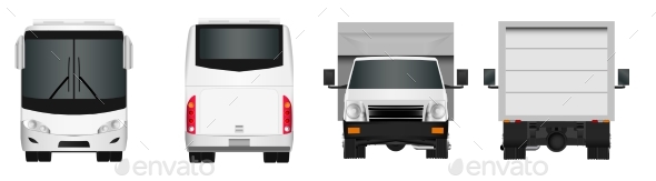 GraphicRiver City Bus and Truck Template Passenger Transport 20685118 GraphicRiver City Bus and Truck Template Passenger Transport 20685118