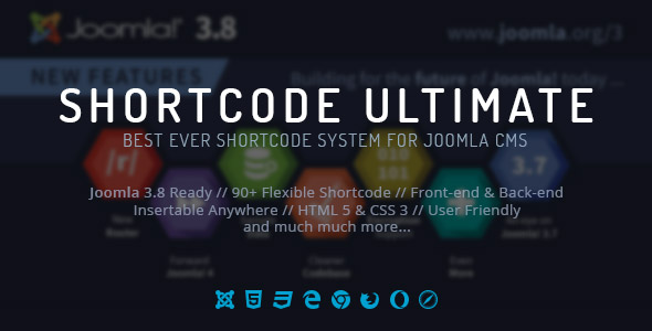 Shortcode Ultimate Plugin for Joomla