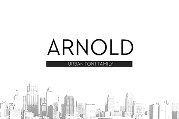 GraphicRiver Arnold Font Family 20687268 GraphicRiver Arnold Font Family 20687268