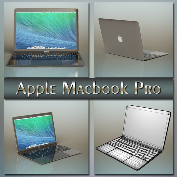 Apple macbook pro - 3Docean 20687335