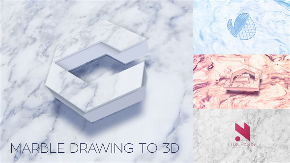 Marble Drawing To - VideoHive 20687351