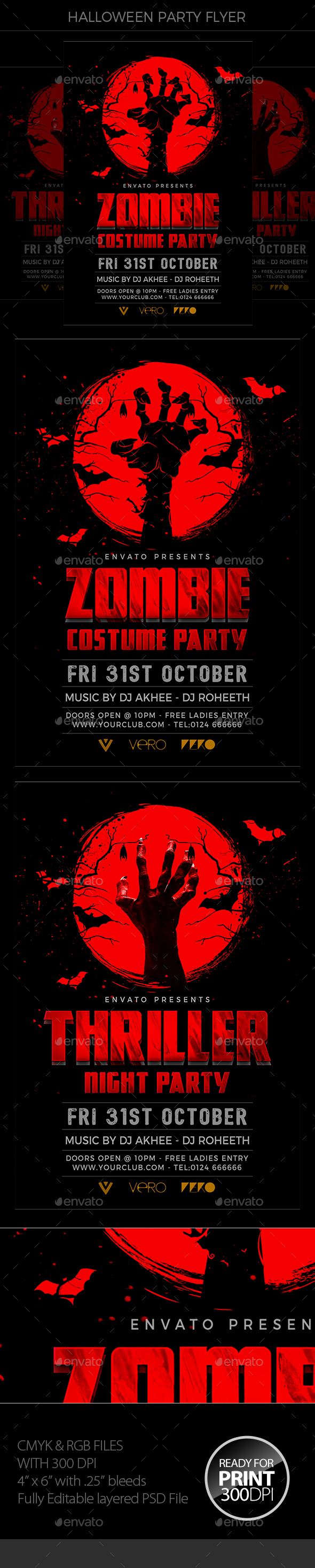 Halloween Party - Events Flyers