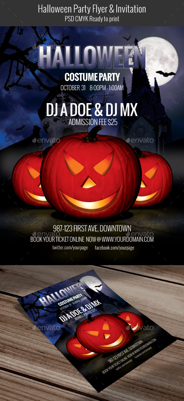 Halloween Flyer Template