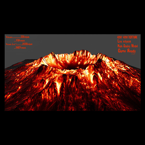 volcano - 3Docean 20687674