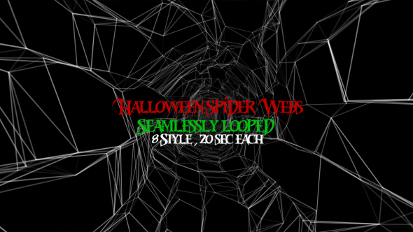 Halloween Spider Web Pack