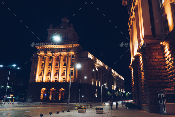 City centre of Sofia, capital of Bulgaria - Stock Photo - Images